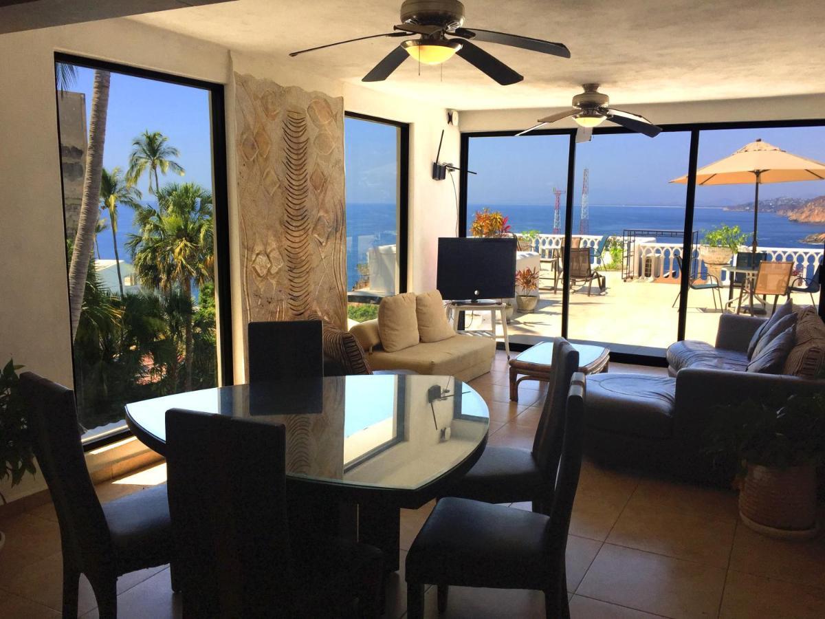 Penthouse Vlm Gran Terraza 200 Metros Vista Inmejorable Piscina Gigante Acapulco Exterior foto