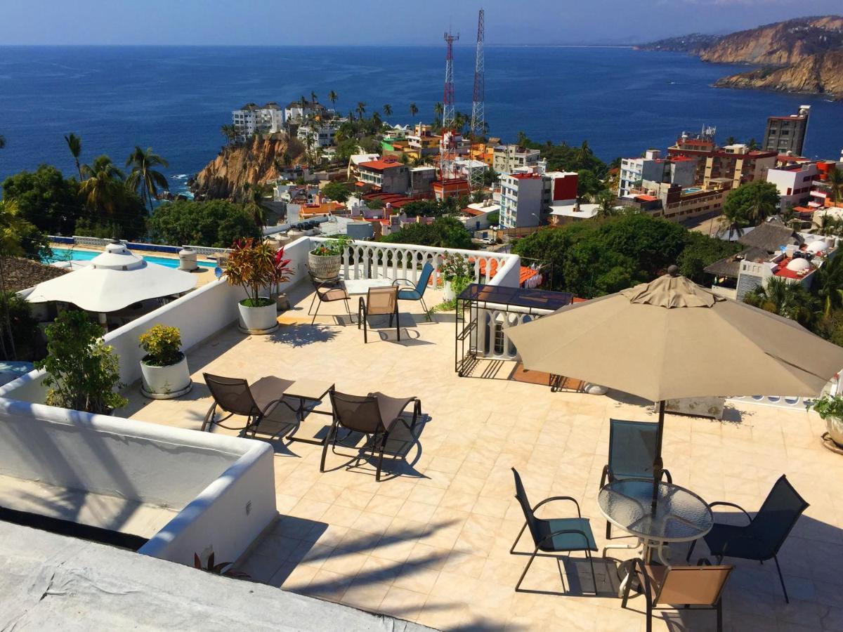 Penthouse Vlm Gran Terraza 200 Metros Vista Inmejorable Piscina Gigante Acapulco Exterior foto