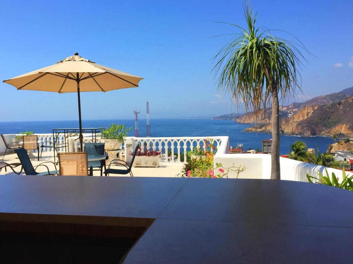 Penthouse Vlm Gran Terraza 200 Metros Vista Inmejorable Piscina Gigante Acapulco Exterior foto