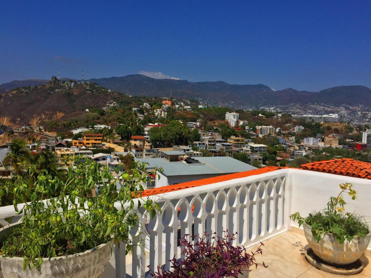 Penthouse Vlm Gran Terraza 200 Metros Vista Inmejorable Piscina Gigante Acapulco Exterior foto
