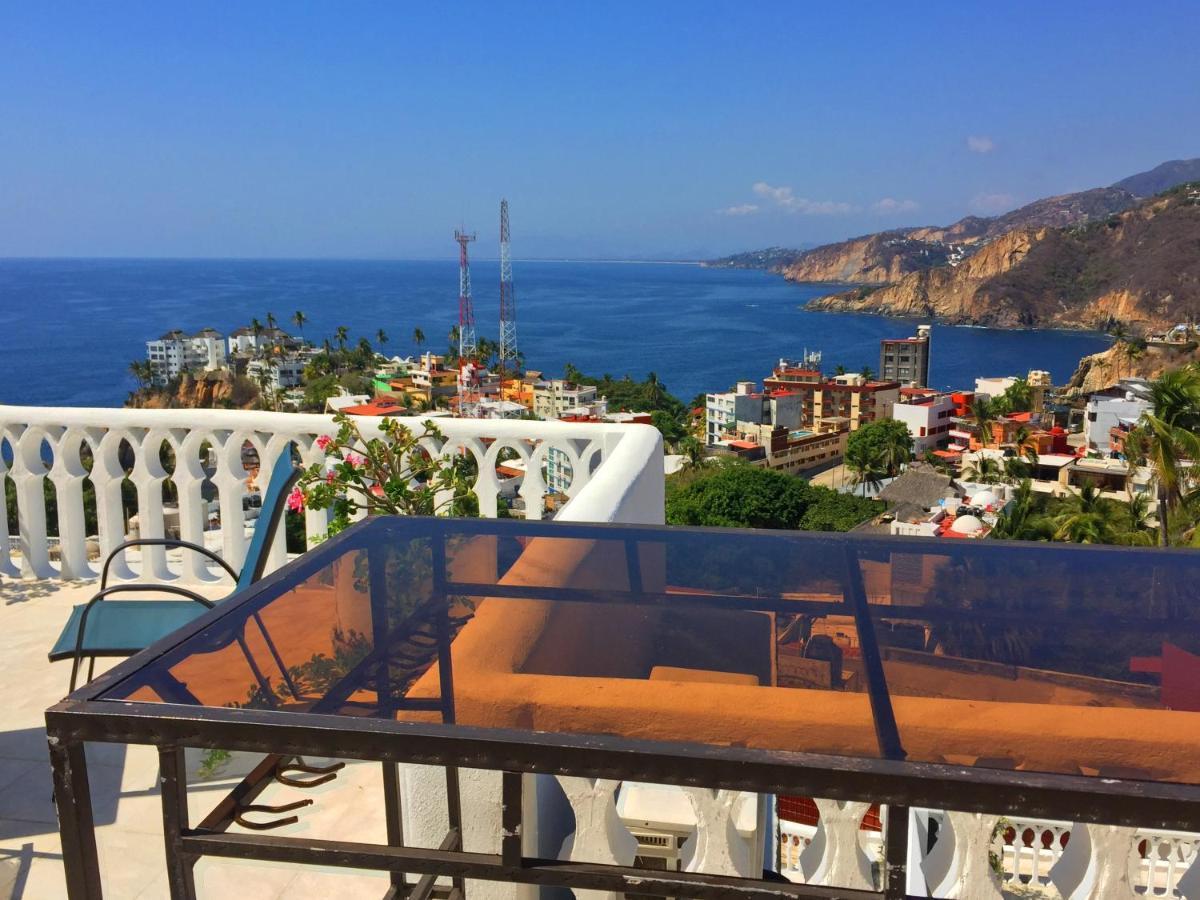 Penthouse Vlm Gran Terraza 200 Metros Vista Inmejorable Piscina Gigante Acapulco Exterior foto