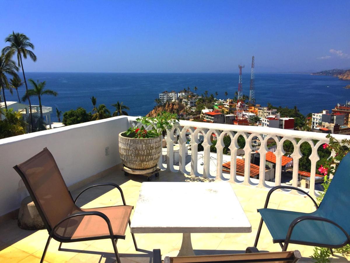 Penthouse Vlm Gran Terraza 200 Metros Vista Inmejorable Piscina Gigante Acapulco Exterior foto