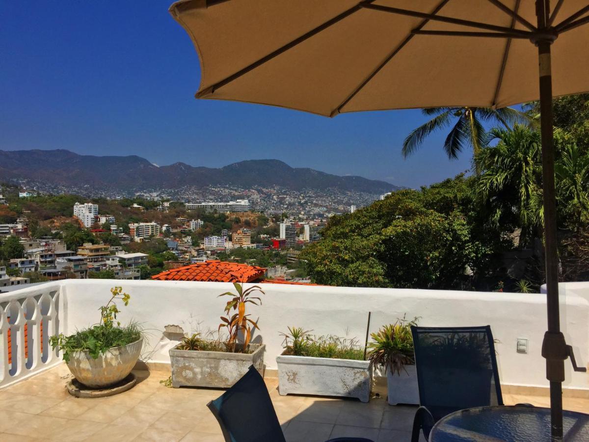 Penthouse Vlm Gran Terraza 200 Metros Vista Inmejorable Piscina Gigante Acapulco Exterior foto