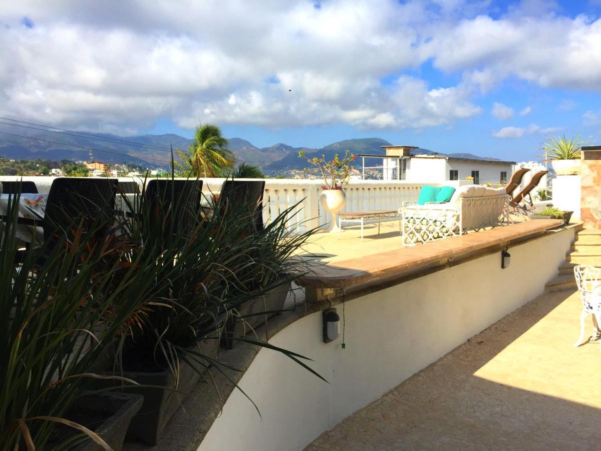 Penthouse Vlm Gran Terraza 200 Metros Vista Inmejorable Piscina Gigante Acapulco Exterior foto